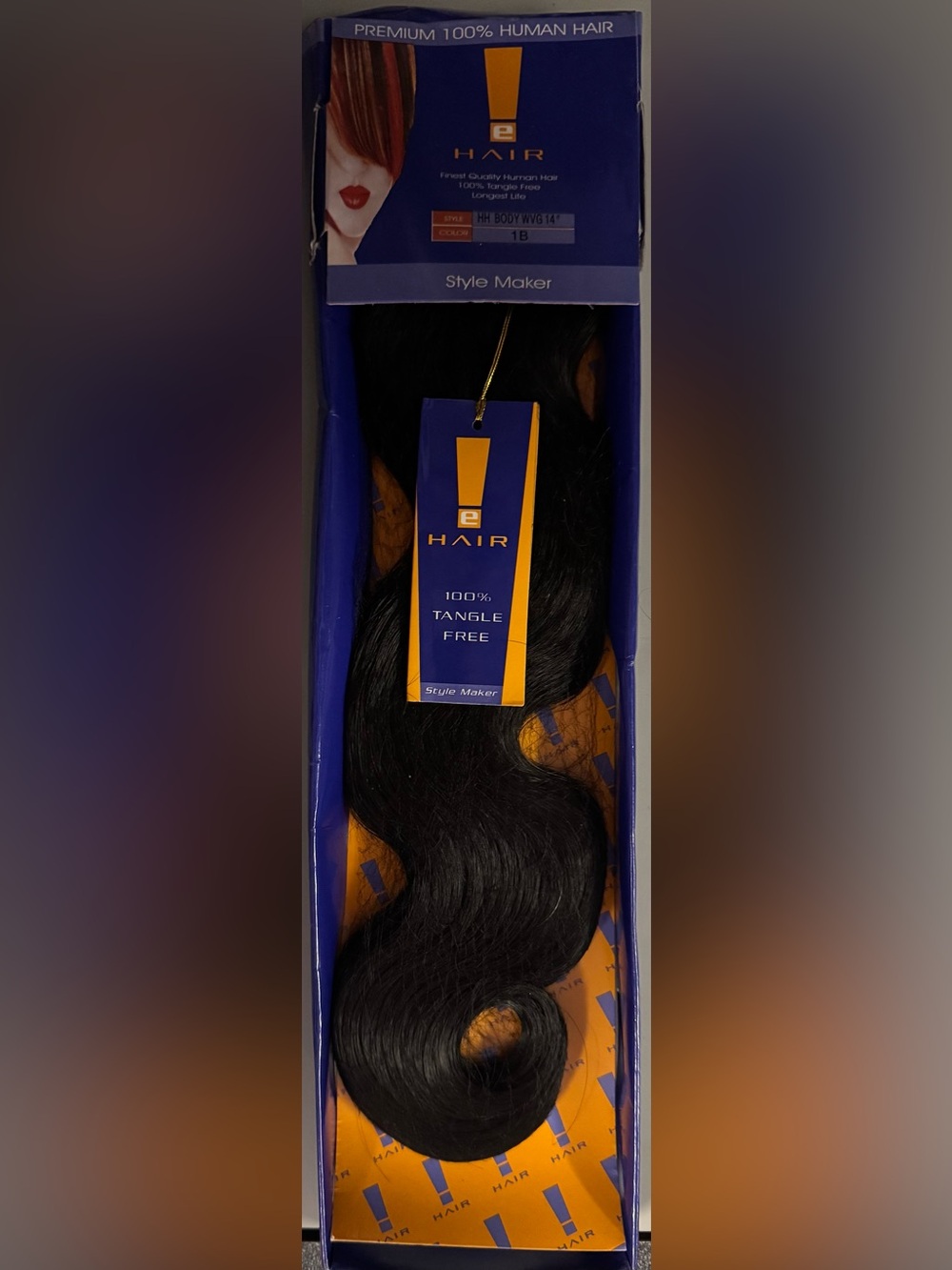 E! Hair. 100% human hair. Body wave 👋🏾